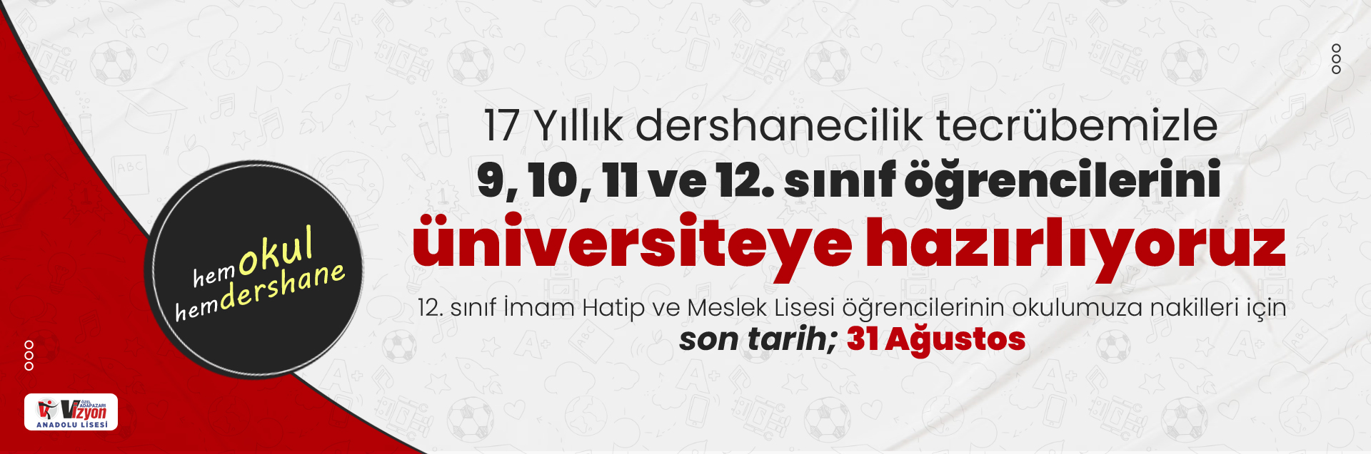 Üniversiteye hazırlıyoruz